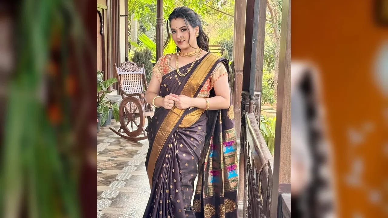 लग्नानंतर आज आहे आमची पहिली संक्रांत, ....रावांचे नाव घेते, सुख समृद्धी येउदे आमच्या संसारात