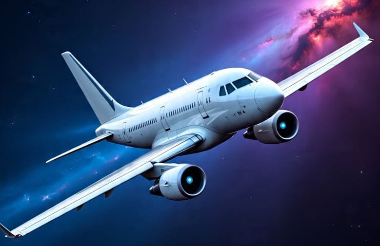 आकाशात उडणारे विमान कधीच पूर्ण लाल, काळ्या रंगाचे नसते. प्रत्येक विमान हे नेहमीच पांढऱ्या रंगाचे असते. परंतु यामागचे नेमके कारण काय आहे? याची अनेकांना कल्पना नाही. त्यामुळे विमानांचा रंग पांढरा का असतो, ते जाणून घेऊ या...(सांकेतिक फोटो, फोटो सौजन्य- मेटा एआय)