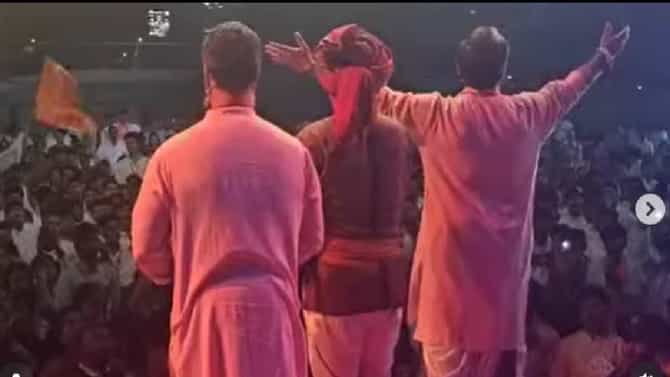 रायगडावर आजही न्याय होतो, सिनेमा बंद पाडून दाखवा..; प्रसिद्ध अभिनेत्याने सुनावले खडेबोल