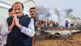 मृत्यूच्या काही मिनिटांपूर्वी अजित पवार यांची शेवटची पोस्ट.