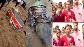 विमान फिरून आलं, पलटी होऊन कोसळलं..प्रत्यक्षदर्शी महिलेने जे सांगितलं.