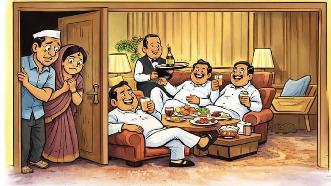 जमल्यास... हॉटेल पॉलिटिक्सवरून ठाकरे संतापले, पोस्ट तुफान व्हायरल