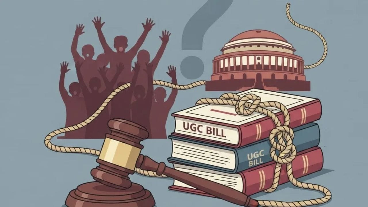 UGC Regulations 2026: सोप्या शब्दात समजा काय आहे युजीसीचा नवा नियम, का होत आहे देशभरात विरोध ? UGC Regulations 2026: सोप्या शब्दात समजा काय आहे युजीसीचा नवा नियम, का होत आहे देशभरात विरोध ?