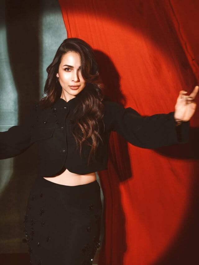 मलायका अरोरा हिच्या क्लासी लूकवर खिळल्या चाहत्यांच्या नजरा