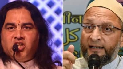 इंशाअल्लाह तो दिवस... ओवैसींच्या वक्तव्यावर देवकीनंदन ठाकूर म्हणाले, मग आमची पण एक इच्छा आहे की...