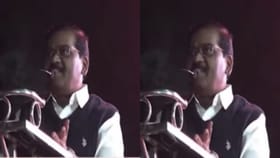 भाजपच्या माजी मंत्र्यांची जीभ घसरली अन् भर सभेत नको ते बोलून गेले.