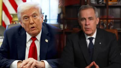 Donald Trump : डोनाल्ड ट्रम्प यांना धक्का, 100 टक्के टॅरिफच्या धमकीला जशास तसं उत्तर, कॅनडाचा मोठा दणका!