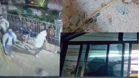 शिंदेंच्या शिवसेनेला मोठा धक्का, माजी आमदाराच्या घरावर हल्ला.