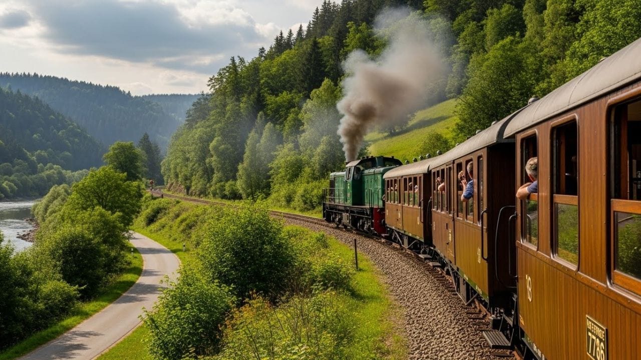 धरणाचे बांधकाम पूर्ण होईपर्यंत ही रेल्वे या भागाची जीवनवाहिनी बनली होती. धरणाचे काम पूर्ण झाल्यानंतर ही सेवा बंद न करता भाक्रा बियास मॅनेजमेंट बोर्डाने (BBMB) ती तशीच सुरू ठेवण्याचा निर्णय घेतला.