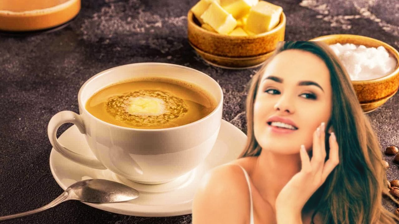 त्वचेला नैसर्गिक चमक मिळते हिवाळ्यातील कोरड्या हवेमुळे त्वचा निर्जीव आणि खडबडीत होते. तूप हे ओमेगा-३ फॅटी अॅसिड्स तसेच व्हिटॅमिन A चा उत्तम स्रोत आहे. कॉफीसोबत घेतल्याने ते त्वचेला आतून पोषण आणि ओलावा देते. नियमित सेवनाने त्वचेचा कोरडेपणा दूर होऊन तिला नैसर्गिक तेज आणि चमक प्राप्त होते.