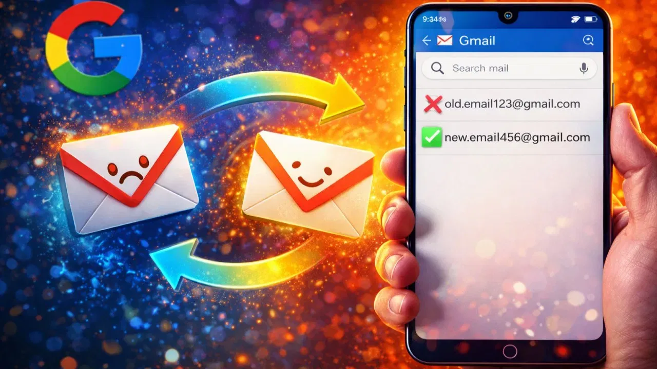 गुगलचा 'हा' नवीन फिचर तुमचा जुना जीमेल आयडी बदलण्याची देणार परवानगी गुगलचा 'हा' नवीन फिचर तुमचा जुना जीमेल आयडी बदलण्याची देणार परवानगी