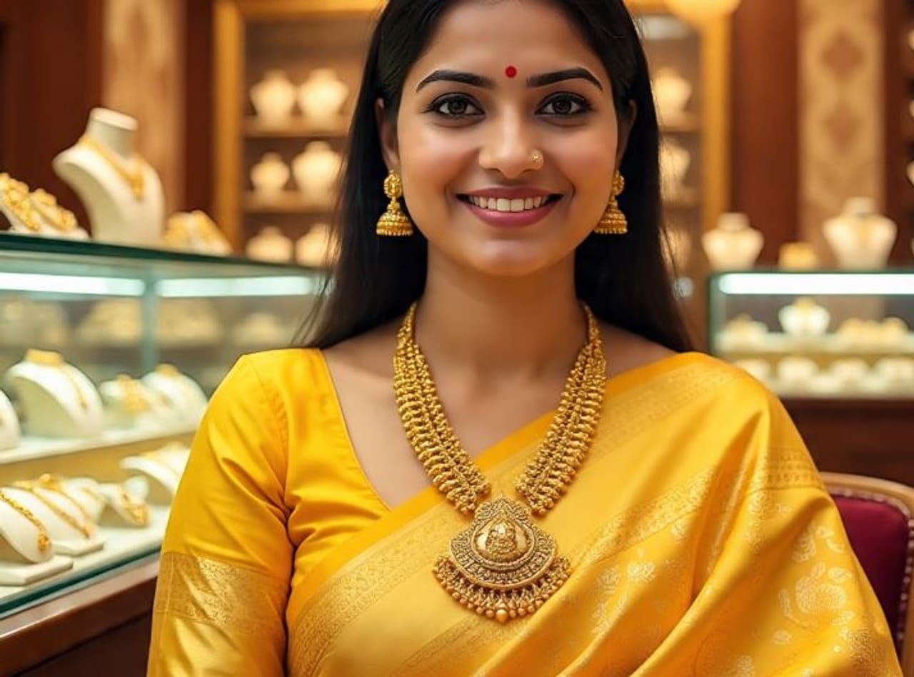 गेल्या काही दिवसापासून सोने आणि चांदीचा भाव सातत्याने वाढतो आहे. त्यामुळेच गुंतवणूकदार मालामाल झाले आहेत. सामान्यांना मात्र सोन्याचा दागिना करण्यासाठी जास्तीचे पैसे मोजावे लागत आहेत. असे असतानाच आता भविष्यात सोन्याची दिशा काय असेल? सोने आणि चांदीचा भाव अशाच पद्धतीने वाढत जाणार का? असे विचारले जात आहे. याच पार्श्वभूमीवर भविष्यात सोन्याची चाल काय असेल? ते जाणून घेऊ या... (सांकेतिक फोटो, फोटो सौजन्य- मेटा एआय)