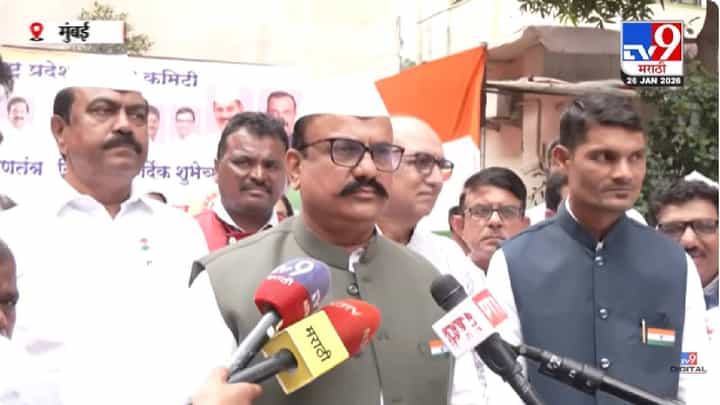 Harshwardhan Sapkal | ना यांचं भगव्यावर प्रेम, ना हिरव्यावर... त्या वादावर काँग्रेसच्या बड्या नेत्याने फटकारले Harshwardhan Sapkal | ना यांचं भगव्यावर प्रेम, ना हिरव्यावर... त्या वादावर काँग्रेसच्या बड्या नेत्याने फटकारले