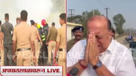 अजित पवार यांचा मृत्यू; हसन मुश्रीफ धाय मोकलून रडले!.