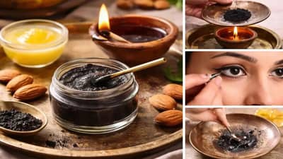 नाजूक डोळ्यांसाठी बनवा घरगुती काजळ... वॉटरप्रूफ काजळ बनवण्यासाठी जाणून घ्या सोप्या स्टेप्स