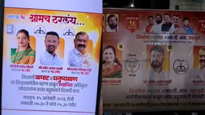 कमळ हटवलं, कपाट लावलं; मतदानाला 48 तास शिल्लक असताना भाजप उमेदवारासोबत काय घडलं?