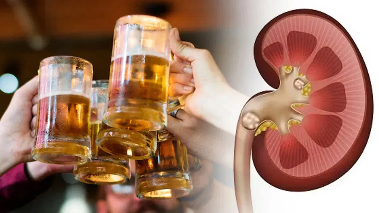 किडनी स्टोन : बिअर प्यायल्यामुळे किडनीतील खडे (बाहेर पडतात, हा समाजात पसरलेला एक मोठा गैरसमज आहे. वैद्यकीय विज्ञानानुसार याचे उत्तर 'नाही' असे आहे. उलट, बिअरचे सेवन किडनीसाठी अधिक हानिकारक ठरू शकते.