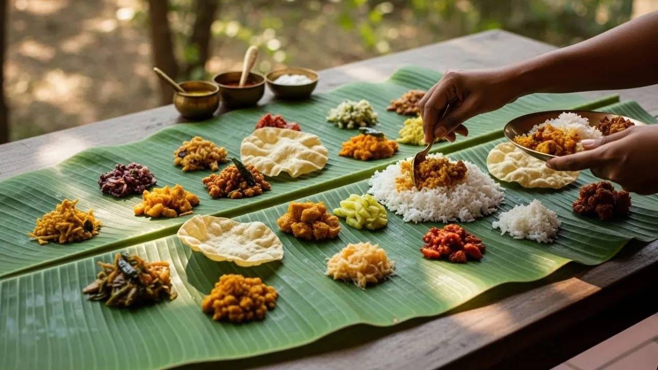 केळीच्या पानांमध्ये बॅक्टेरियाच्या वाढीस प्रतिबंध करणारा पदार्थ गुणधर्म देखील असतो. पानांच्या पृष्ठभागावर असलेले काही नैसर्गिक संयुगं ही हानिकारक जीवाणूंच्या वाढीस प्रतिबंध करतात. यामुळे अन्नातून विषबाधा होण्याचा धोका कमी होतो आणि अन्न सुरक्षित होते. याव्यतिरिक्त, केळीच्या पानाच्या बाहेरील थरावरील नैसर्गिक मेणासारखा पदार्थ असतो, तो पचनास मदत करतो. जेव्हा पानांवर गरम अन्न दिले वाढलं जातं,  तेव्हा हा थर थोडासा वितळतो आणि अन्नात पचनास मदत करणारे तत्व रिलीज करतो. या प्रक्रियेमुळे पचनसंस्था मजबूत होते आणि पोट स्वच्छ राहण्यास मदत होते. 