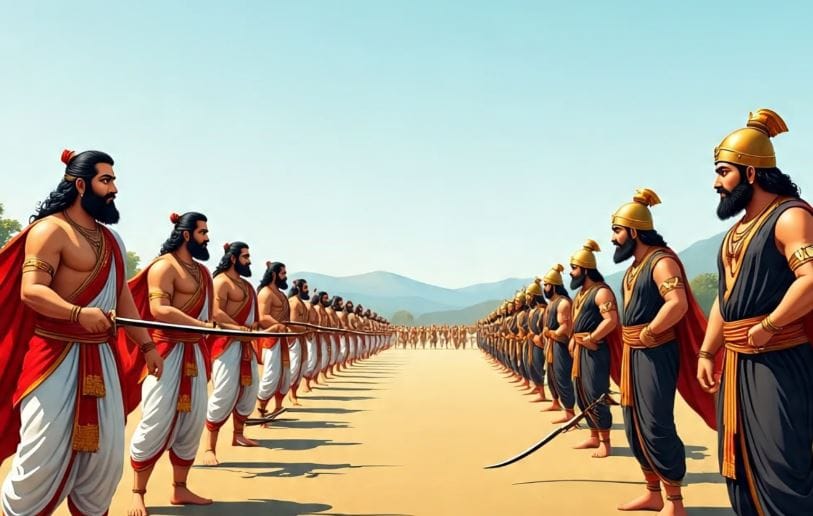 महाभारत हे फक्त एक युद्ध नाही. जीवन, धर्म, कर्म, मोक्ष यांचं यथार्थ दर्शन म्हणून महाभारताकडे पाहिले जाते. महाभारतातील अनेक कथा फक्त भारतच नव्हे तर जगभरात प्रसिद्ध आहेत. महाभारतात अशा काही गूढ वस्तू, ठिकाणं आहेत, ज्यांची आजही चर्चा केली जाते. (सांकेतिक फोटो, फोटो सौजन्य- मेटा आय)