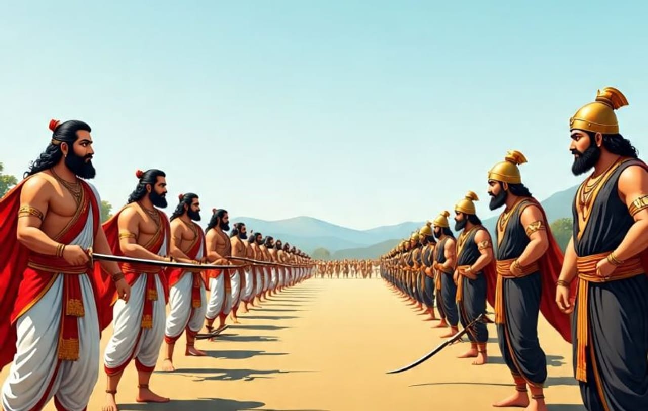 महाभारत हे फक्त एक युद्ध नाही. जीवन, धर्म, कर्म, मोक्ष यांचं यथार्थ दर्शन म्हणून महाभारताकडे पाहिले जाते. महाभारतातील अनेक कथा फक्त भारतच नव्हे तर जगभरात प्रसिद्ध आहेत. महाभारतात अशा काही गूढ वस्तू, ठिकाणं आहेत, ज्यांची आजही चर्चा केली जाते. (सांकेतिक फोटो, फोटो सौजन्य- मेटा आय)