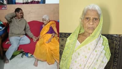 मी जिवंत नाही, मी देवाला सुट्टी मागितलीय... मृत झालेल्या आज्जीची पहिली प्रतिक्रिया, घऱी येताच दणक्यात वाढदिवस