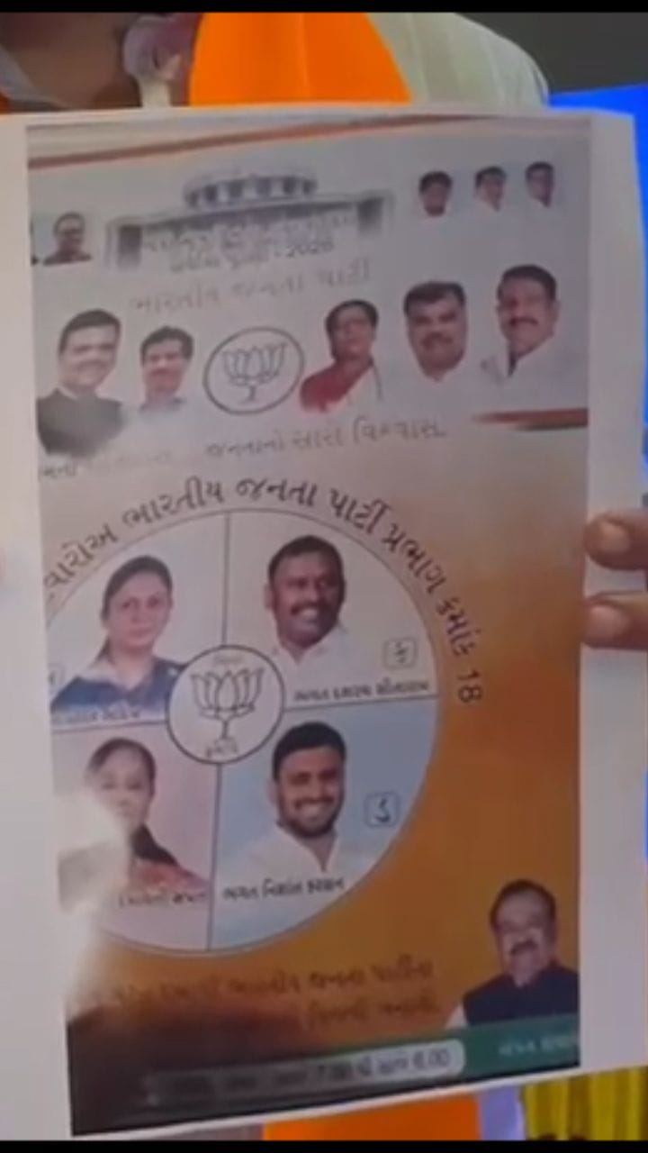 नवी मुंबईत भाजपचे गुजराती पत्रक! मनसेचा विरोध mns protests bjp gujarati ...