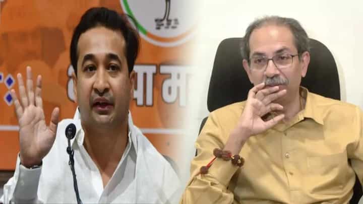 Nitesh Rane : ...तितकी मिर्ची बुरखेवाली महापौर बनेल याची का लागली नाही, राणेंचा ठाकरेंवर प्रहार Nitesh Rane : ...तितकी मिर्ची बुरखेवाली महापौर बनेल याची का लागली नाही, राणेंचा ठाकरेंवर प्रहार