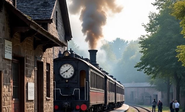 हे रेल्वेस्थानक इग्लंडमधील काऊंटी येथे असून त्याला Heighington Station अइसे म्हटले जाते. हे एक जगात हयात असलेले सर्वाधिक जुने रेल्वेस्थानक आहे. हे ऐतिहासिक रेल्वेस्थानक Stockton and Darlington Railway या रेल्वेलाईनवर आहे. 