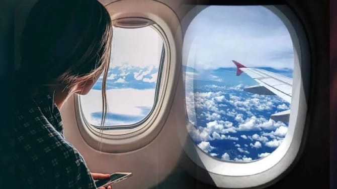 विमानाच्या खिडक्यांवर धुकं का जमत नाही? खास टेक्निक माहिती आहे का?
