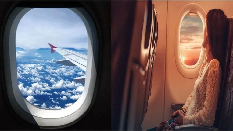 त्यानंतर विमानाच्या खिडक्यांच्या मधील थर विमानाच्या आतले वातावरण तसेच बाहेरचे वातावरण यात संतुलन कसे राहील याची काळजी घेतो. तर प्रवाशी हात लावू शकतील असा खिडकीचा मधला म्हणजेच तिसरा थर हा अँटी फॉग कोटिंग केलेला असतो. यामुळे खिडक्यांवर धुकं जमा होत नाही.  