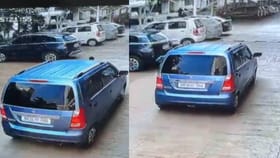 खेळणारा चिमुरडा दिसलाच नाही... अचानक कार आली आणि.. घटना CCTV त कैद