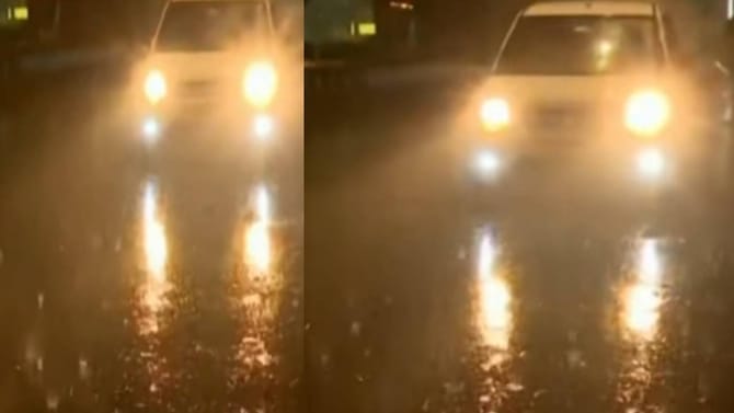 मुंबईत पावसाने केलं नववर्षाचं स्वागत, ऐन थंडीत पावसाची जोरदार बॅटिंग