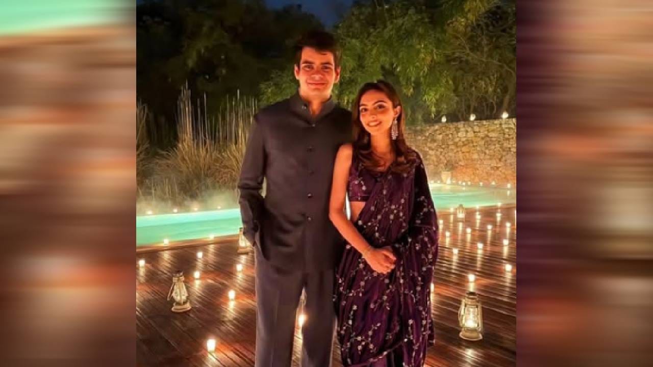 Priyanka Gandhi Son Engagement : प्रियांका गांधींच्या मुलाचा थाटात साखरपुडा, रेहान-अवीवाचा पहिला फोटो समोर Priyanka Gandhi Son Engagement : प्रियांका गांधींच्या मुलाचा थाटात साखरपुडा, रेहान-अवीवाचा पहिला फोटो समोर