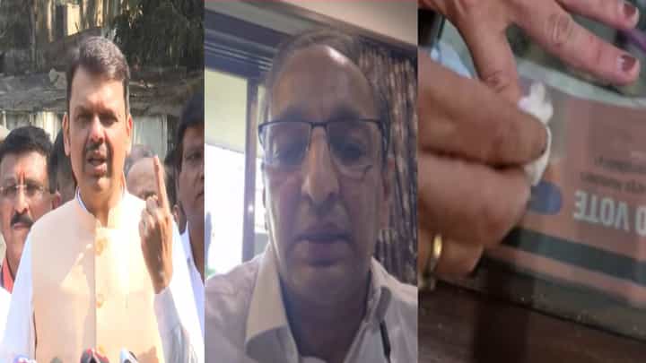 Maharashtra Election 2026 : फडणवीसांच्या 'त्या' दाव्याला काँग्रेस नेत्याचं चॅलेंज, थेट Video शेअर अन् बोटावरील शाई.. Maharashtra Election 2026 : फडणवीसांच्या 'त्या' दाव्याला काँग्रेस नेत्याचं चॅलेंज, थेट Video शेअर अन् बोटावरील शाई..