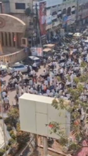 सांगलीत राजकारण तापलं, शक्तीप्रदर्शन करीत उमेदवारी अर्ज दाखल!.