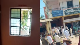 खिडकी तोडून आत शिरले, वायर कापल्या, पण कॅश न घेता... मध्यरात्री बँकेत.