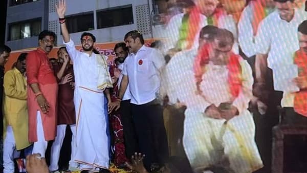 लुंगी नेसल्याने राऊतांनी घेरलं, आता रवींद्र चव्हाणांनी आदित्य ठाकरेंचा तो फोटो काढला बाहेर, वातावरण तापलं!