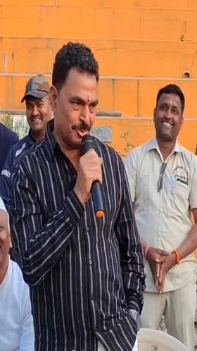 Ahilyanagar : अभिनेता सयाजी शिंदे आगडगाव काळभैरवनाथ देवस्थानी.