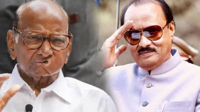 Ajit Pawar Death : अजित पवार यांच्या निधनानंतर शरद पवार यांची पहिली प्रतिक्रिया