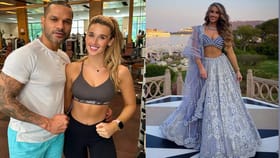 शिखर धवन याच्या विदेशी गर्लफ्रेंडचा देसी लूक... फोटो व्हायरल.