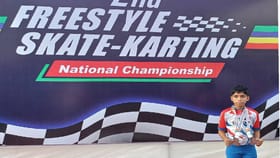 स्केट कार्टींग नॅशनल चॅम्पियनशिपमध्ये टीम एक्स्ट्रीमची उत्तम कामगिरी.