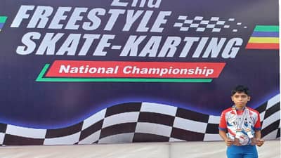 स्केट कार्टींग नॅशनल चॅम्पियनशिपमध्ये टीम एक्स्ट्रीमची उत्कृष्ट कामगिरी