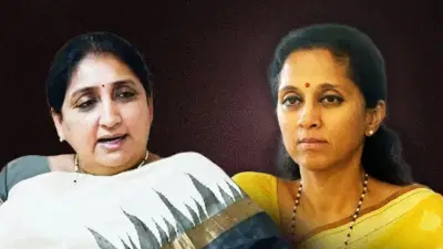 सुनेत्रा पवार मुंबईत येताच सुप्रिया सुळे अजित दादांच्या घरी, चर्चा करून थेट दिल्लीला रवाना