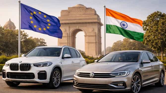 India-EU Trade Deal : 70% टॅरिफ होणार कमी ! India-EU Deal मुळे या गाड्या होणार स्वस्त