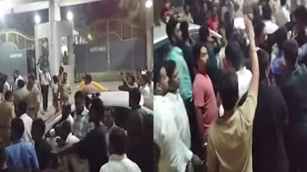 EVM नेणारी बस अडवली, वाहनांची तोडफोड अन्... ठाण्यात मतमोजणीपूर्वी राडा, नेमकं काय घडलं?