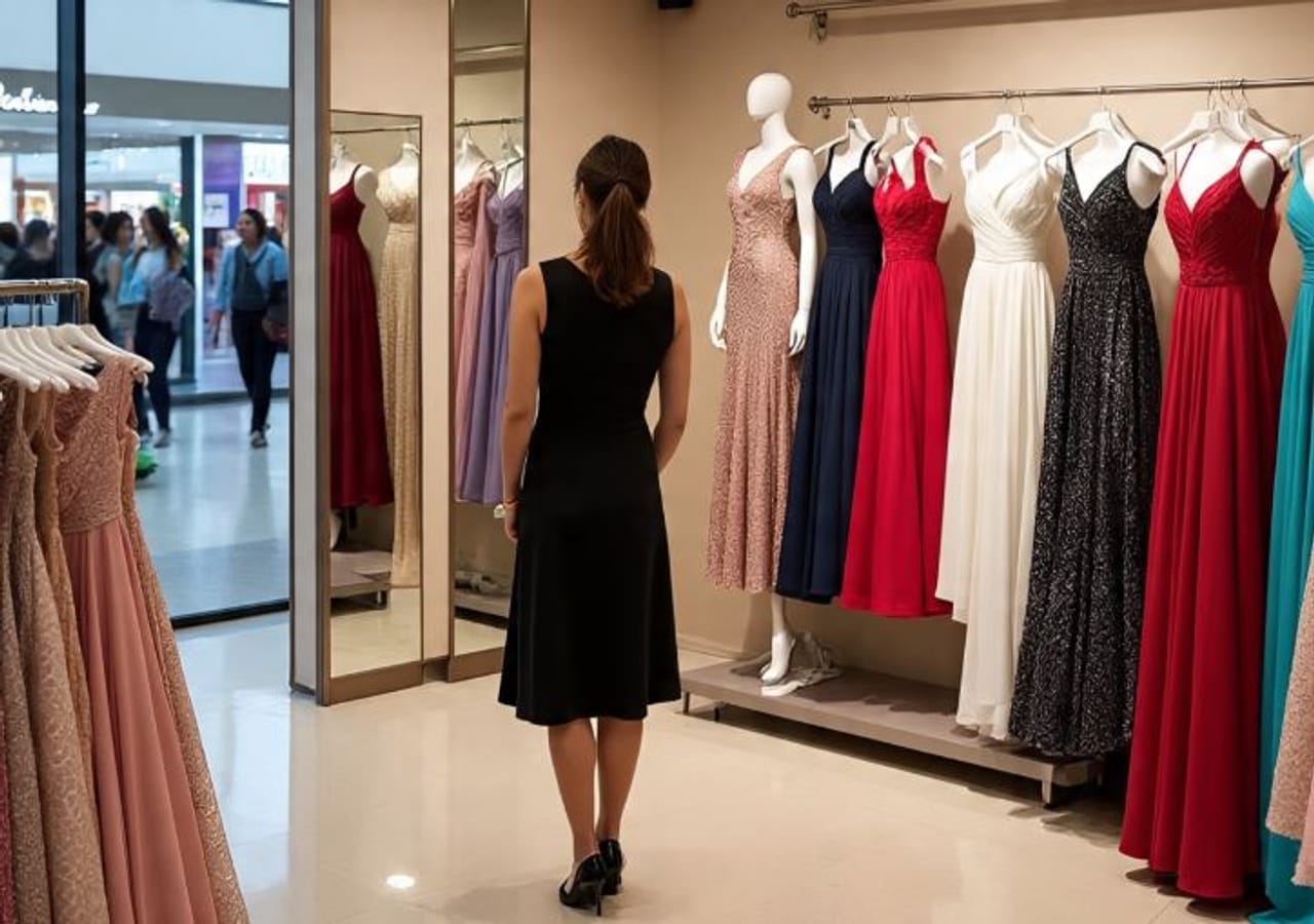 आपण कपडे खरेदी करण्यासाठी अनेकदा एखाद्या मोट्या दुकानात किंवा मॉलमध्ये जातो. कपडे खरेदी केल्यानंतर ते व्यवस्थित आले आहेत की नाही हे तपासण्यासाठी ते आपण घालूनही पाहतो. कपडे ट्राय करण्यासाठी आपण सर्सास ट्रायल रुमचा वापर करतो. (सांकेतिक फोटो, फोटो सौजन्य- मेटा एआय)