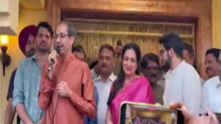 Uddhav Thackeray : देवाची इच्छा असेल तर आपला...; उद्धव ठाकरेंनी व्यक्त केल्या भावना Uddhav Thackeray : देवाची इच्छा असेल तर आपला...; उद्धव ठाकरेंनी व्यक्त केल्या भावना