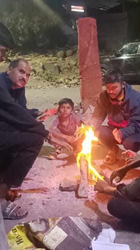 परभणीचा पारा 6 अंशांवर; हुडहुडी वाढली, जिल्हा गारठला.