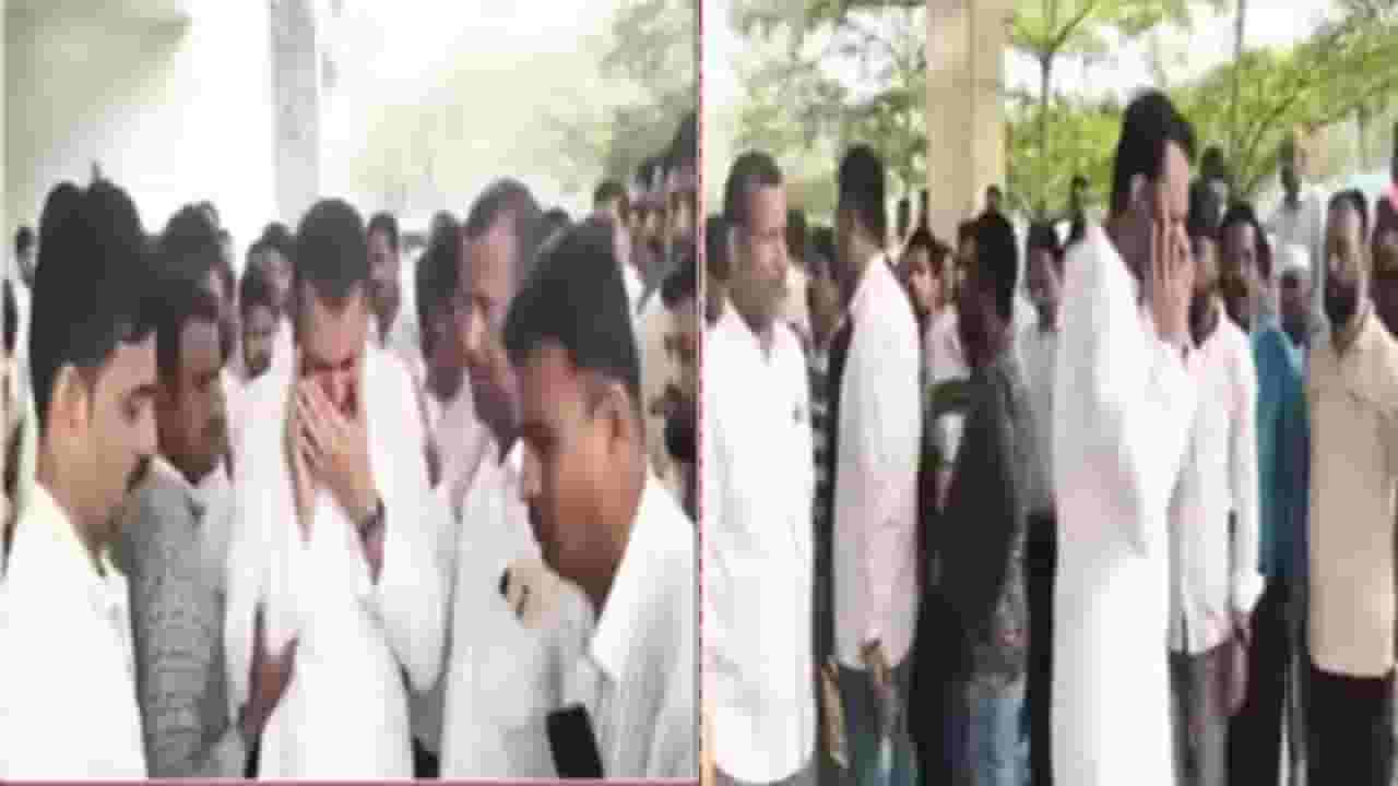 Ajit Pawar Death in Plane Crash LIVE : ... अन् रुग्णालयाबाहेर युगेंद्र पवार धाय मोकलून रडायला लागले