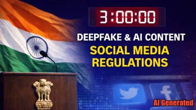 Deepfake आणि AI कंटेंटच्या बाबतीत सरकारचा मोठा निर्णय, सोशल मीडियासाठी नवीन नियम काय?